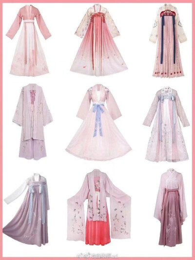 漢服繡花設(shè)計素材